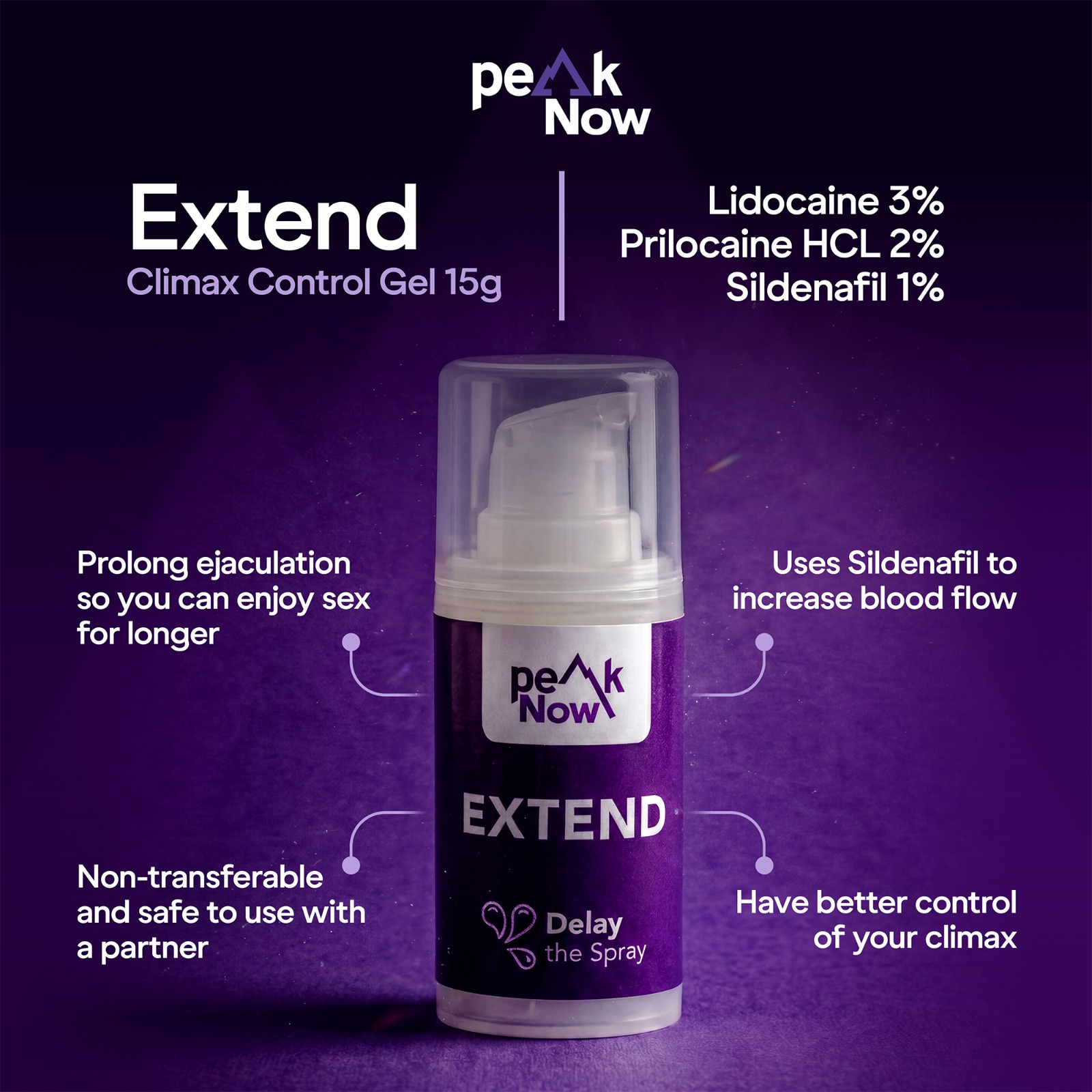 Extend Climax Control Gel