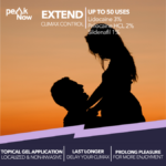 extend topical gel application Last Longer delay your climax Prolong pleasure For more enjoyment Lidocaine 3% Prilocaine HCL 2% Sildenafil 1% localized & non-invasive climax control Up to 50 uses