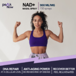 DNA REPAIR NAD+ Nasal spray anti-aging power recover better at a cellular level decreases risk of disease feel rejuvenated 150 sprays 300 ML/MG