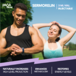 sermorelin 3 ML VIAL NATURALLY INCREASES HGH LEVEL PROUCTION ENHANCES METABOLISM RESTORES ENERGY LEVELS INJECTABLE